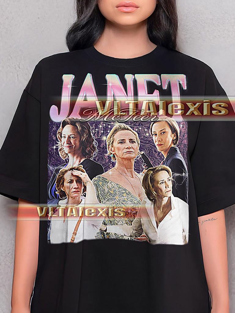 Janet Mc Teer Bootleg Shirt, Vintage Actress Star Celebrity Performer Tee, 90s Retro Throwback T-shirt, Janet Mc Teer Sweater