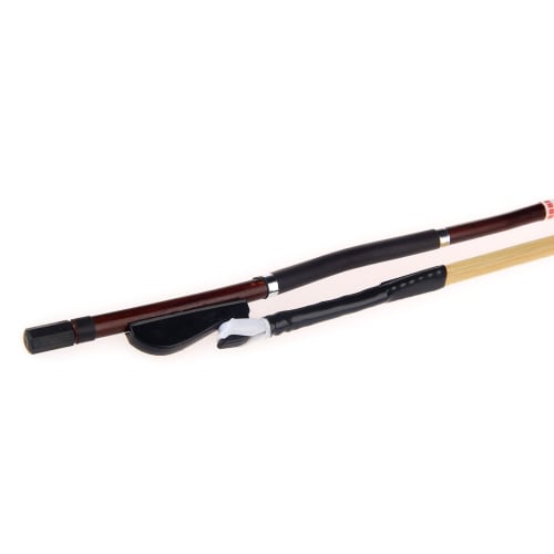 High-quality Erhu Bow for Beginners and Practice. [Northern Style] Made with Virgin Purple Bamboo and Natural White Horsehair. Includes Dedicated Case