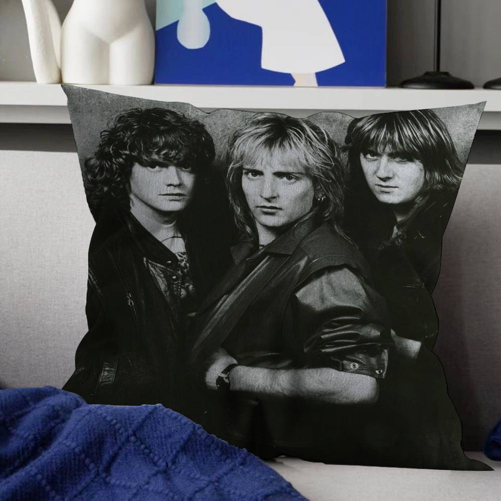 Classic Band Ddef LleppardS Maple Design Cushion Cover Happy Autumn Harvest Decor Holiday Decorati Pillow Cover