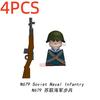 Soviet Naval Infantry Commander Building Blocks Model Bricks mini Action toy Figures Toy gift for children MOC