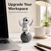 Cute Outer Space Astronaut Figurine Action Figure Toys Statue for Showpiece Home Living Room Decor Office Desktop Decoration
