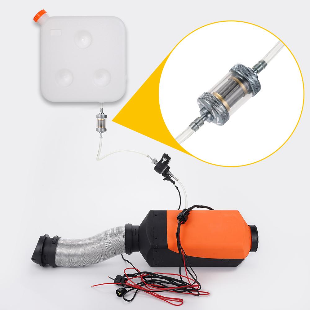 Универсальный фильтр-сепаратор топливного масла для воздушного дизельного отопителя, металлическая деталь для Webasto, грузовика, автодома, фургона, автомобиля, отопителей Airtornic