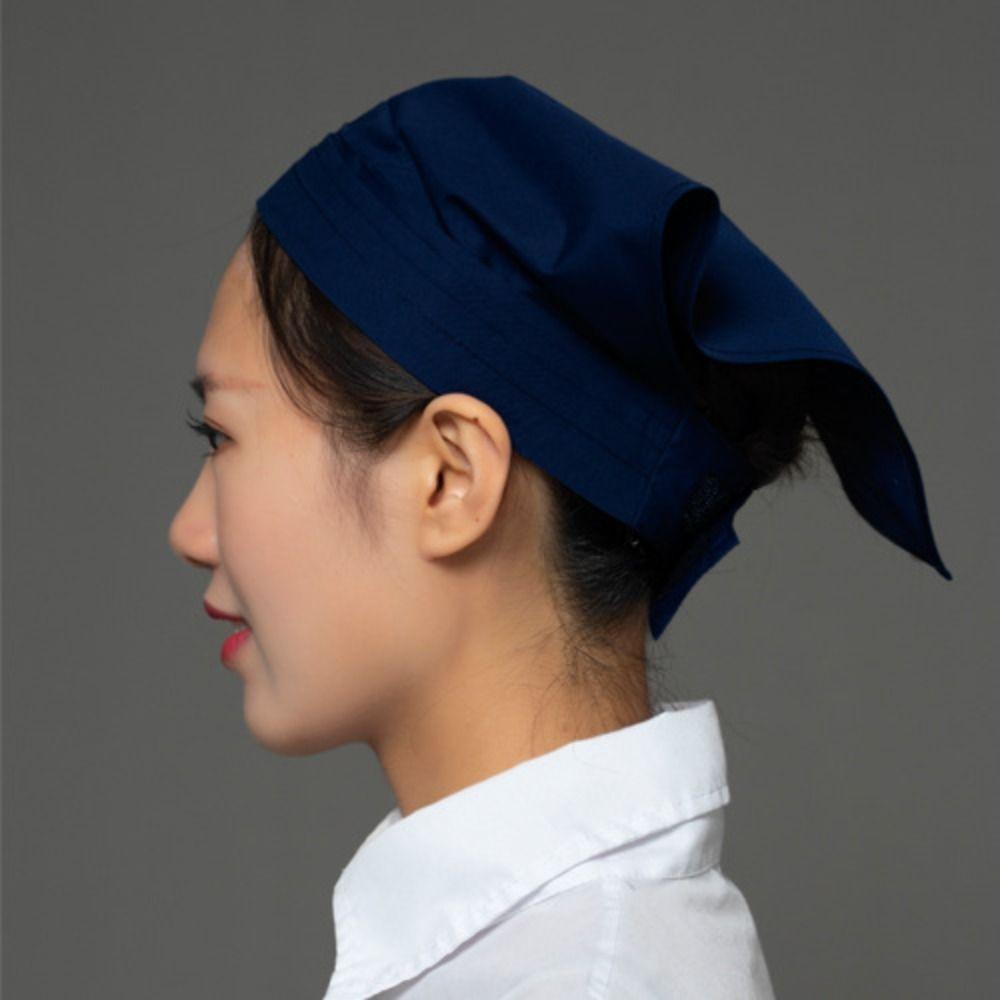 Smoke-proof Dust Kitchen Wrap Hair Hat Work Wear Cooking Hygienic Cap Work Hat Canteen Catering