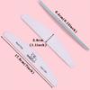 5Pcs/Lot Nail File Mix Color Limas 80/100/150/180/240 Grit Professional Sandpaper Cuticle Remover Buffer Files Manicure Tool Set