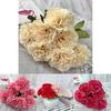Handmade Carnation Faux Flowers For Wedding Decor And Photography Accessories