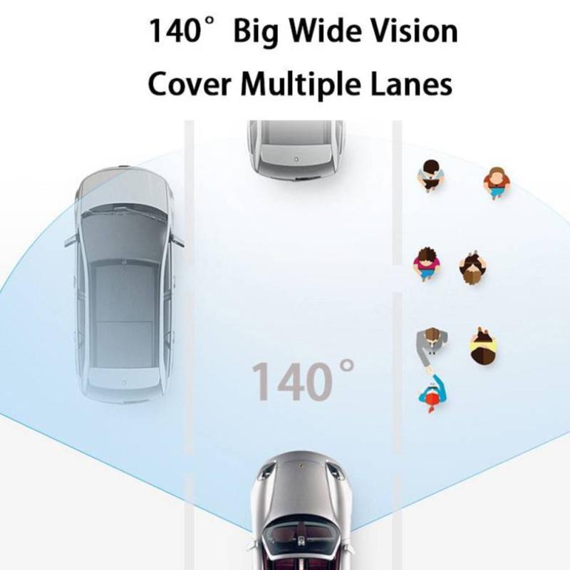 Dash Cam 2K Wi-Fi Автомобильная камера Super Night Vision Dashcam G-Sensor 24 часа Монитор парковки Видеорегистратор