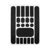 Carbon Fiber Look Bicycle Frame Sticker Self Adhesive Frame Guard Patch Chainstay Protector  MTB