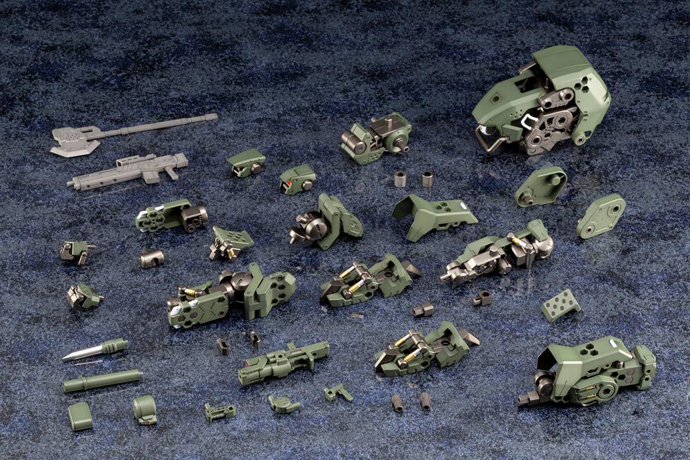 Kotobukiya Характеристики Hexa Gear Bulk Arm Jungle War Общая высота 190 мм Масштаб Пластиковая модель Приблизительно. 1/24