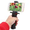 Camera Plastic Handheld Grip Stabilizer Handle Mount Stand with Mobile Phone Clamp