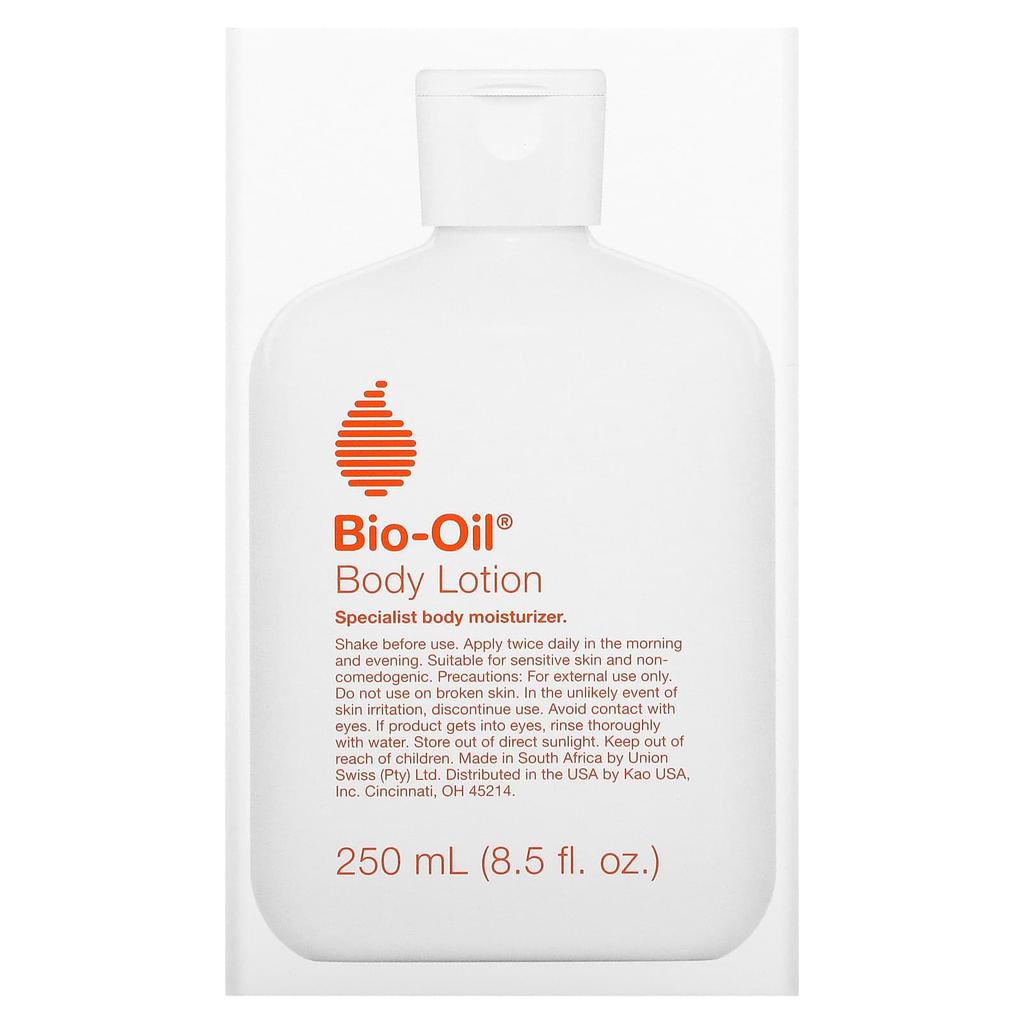Bio-Oil Лосьон для тела, Специализированный увлажняющий крем для тела, 8,5 жидких унций (250 мл)