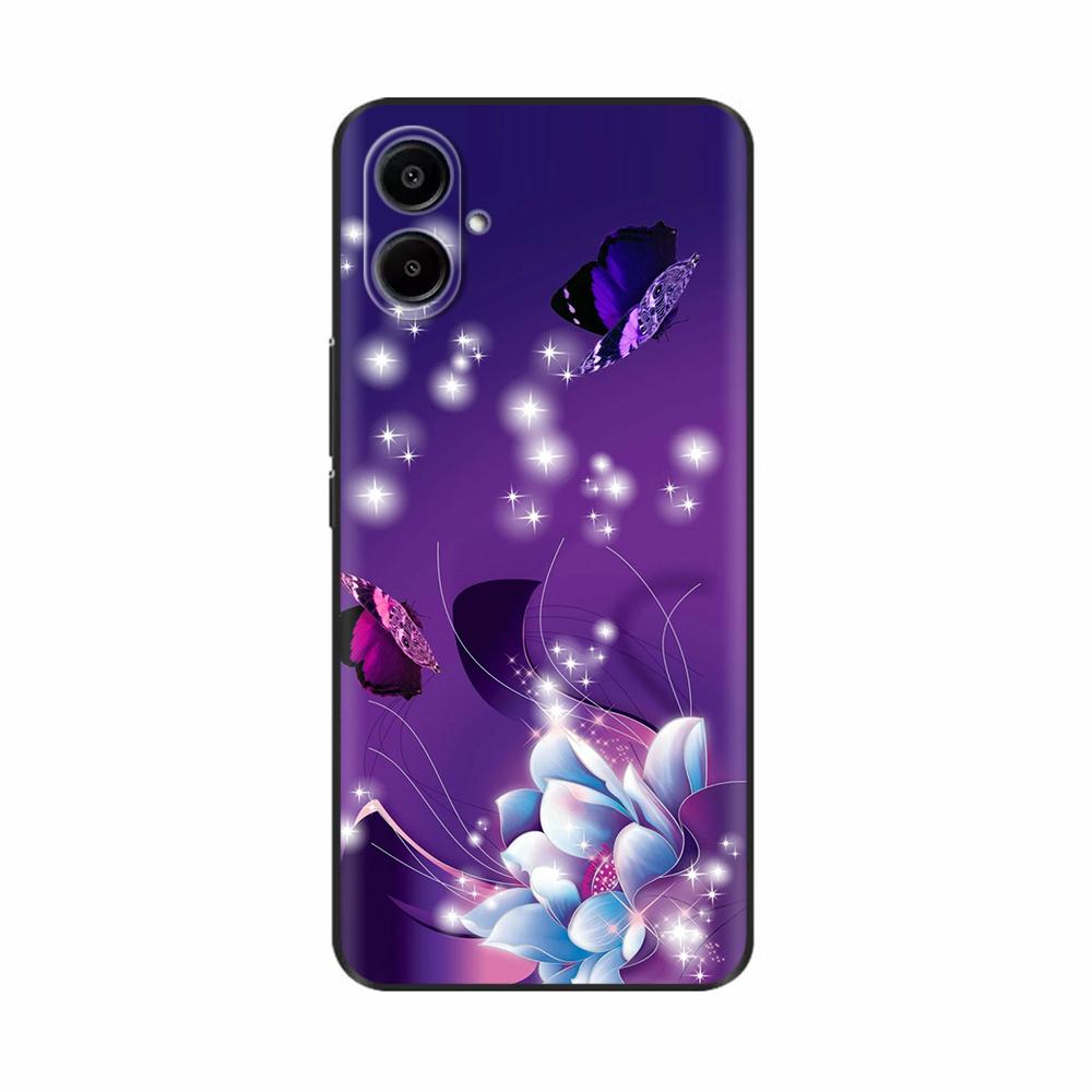 Чехол для Samsung A07 4G Красивый Цветок Защитный Противоударный Силиконовый Задний Чехол для Телефона Для Samsung Galaxy A07 Чехлы A 07 Fundas