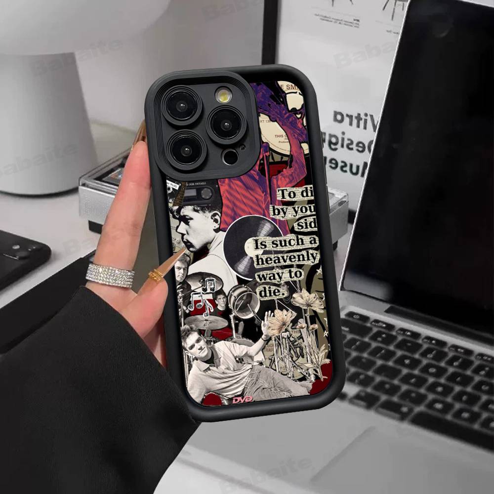 Чехол для телефона The S-Smiths Силиконовый Мягкий Чехол Для IPhone 17 16 14 13 12 11 15 Pro Max Plus Air Cover