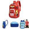 Kids Car Themed School Backpack Eva Material With Breathable Straps For Preschool And Elementary Education