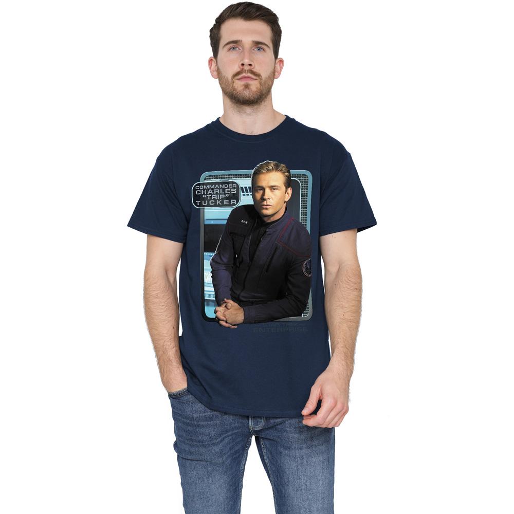 STAR TREK Мужская футболка Trip Tucker