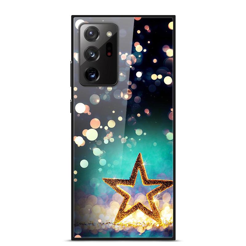 Стеклянный чехол для Samsung Galaxy S21 Note 20 Ultra Чехол Закаленное стекло Задняя крышка Для Samsung Note 20 S21 Ultra Чехол S21 S 21 Чехол