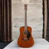 Fender Акустическая гитара CD-60S Полностью Махагоновая, Натуральная, Дредноут из Махагони с Мягким Чехлом