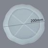 Hmwy-Silicone Coaster Mould Resin Casting Tray  Agate Epoxy Diy Craft Mold