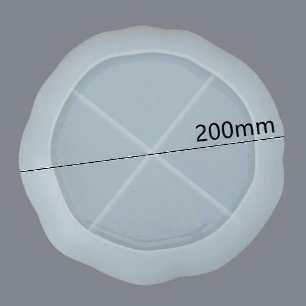 Hmwy-Silicone Coaster Mould Resin Casting Tray Agate Epoxy Diy Craft Mold