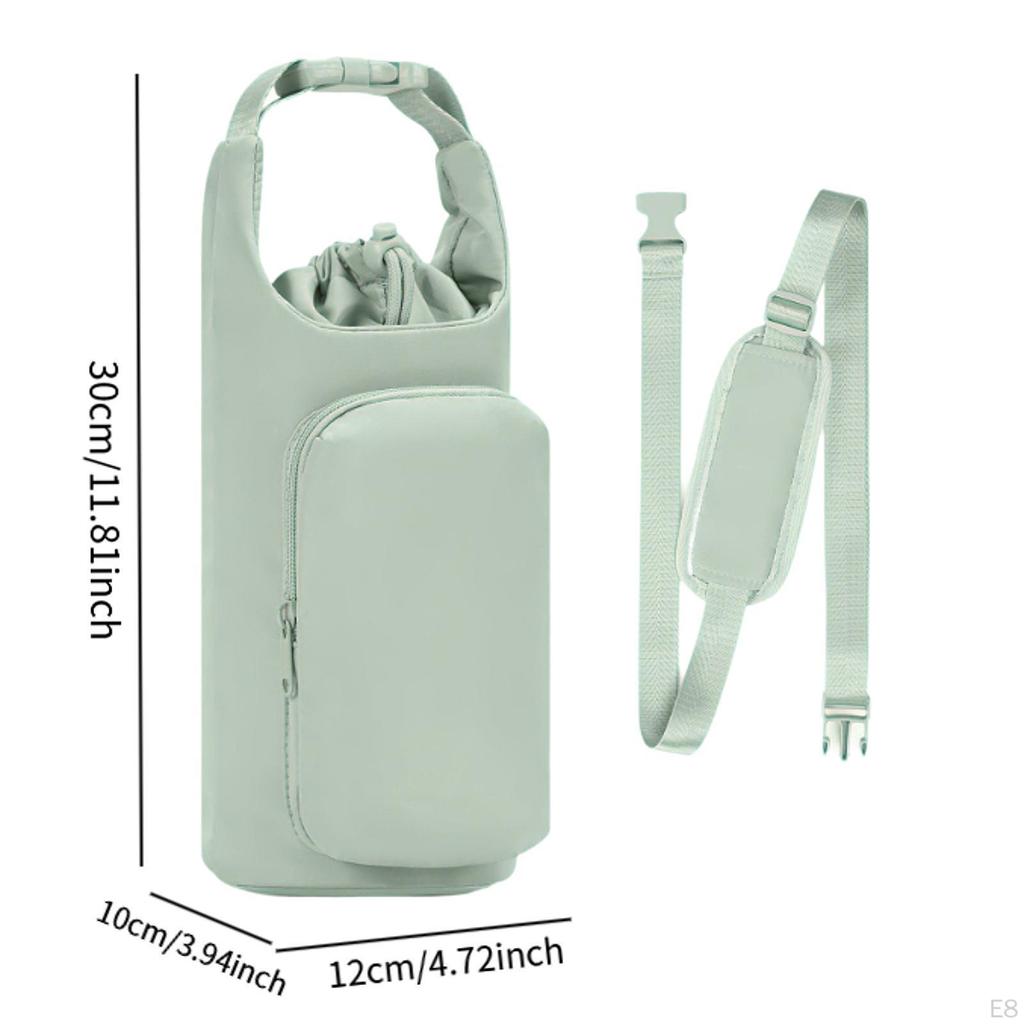 Water Bottle Carrier Bag Cup Cover Outdoor Sleeve Holder Pouch for Picnic