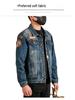 Xintang Menswear | 2025 Men's Trendy American Denim Jacket - Versatile Spring/Autumn Workwear, Casual Outerwear