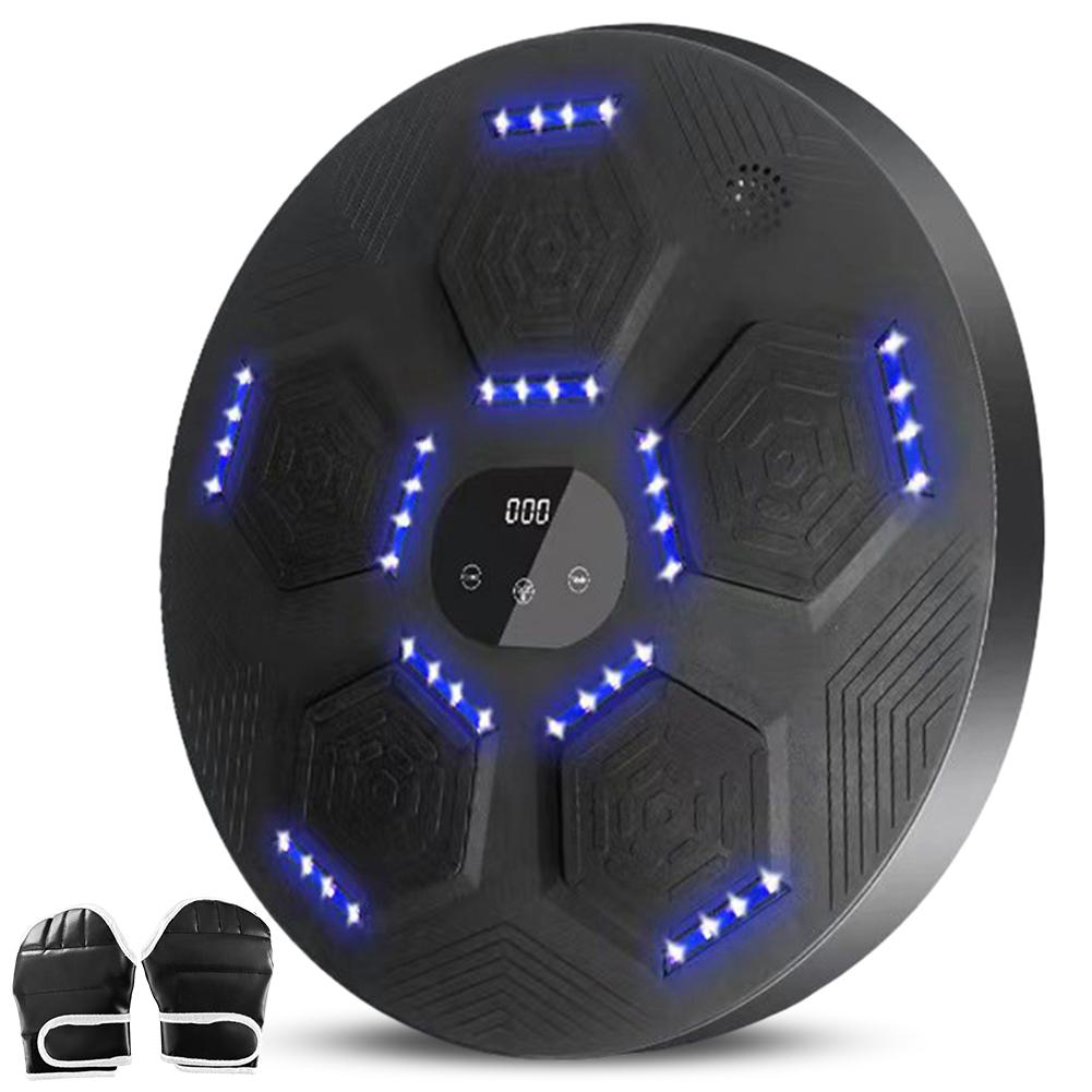 New Music Boxing Machine Boxing Training Punching Equipment BT Link Wall Mounted Boxing Wall Target for Kids Adults Exercise