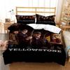 Постельное белье Yellowstone Fashion с цифровой печатью, комплект: пододеяльник, одеяло, кровать, односпальный, полуторный, двуспальный, королевский, молодежный, детский, для девочек, для мальчиков, подарок