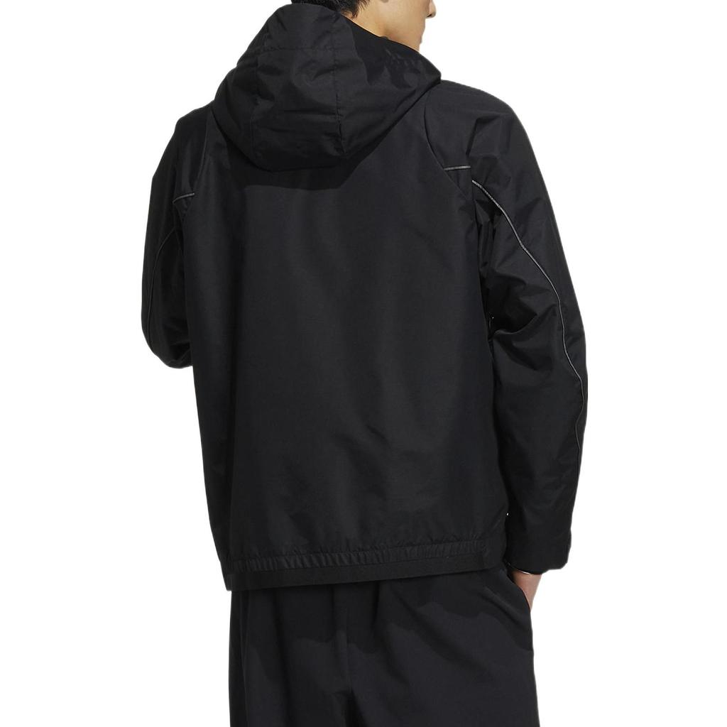adidas Tech Must Haves Woven Jacket Asia Sizing 'Black' Men's HY5831
