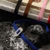 Colorful Elastic Bookmark Elastic Webbing Flexible Strap Bookmark Simple Book Clip  School Office