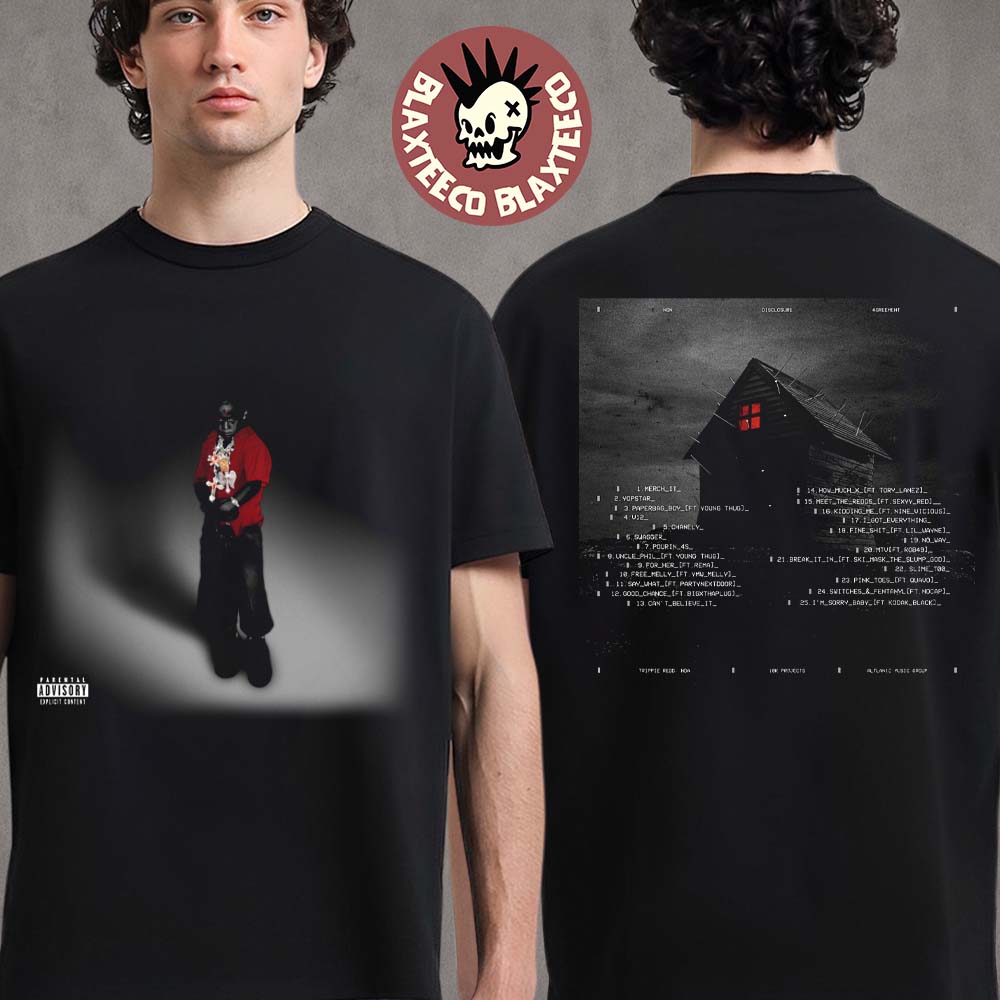 Trippie Redd DNA Album Cover With Tracklist Two Sided T-Shirt