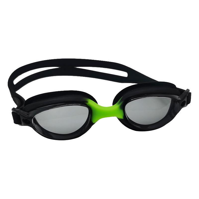 Adult swimming goggles silicone one-piece swimming glasses anti-fog men's and women's swimming goggles