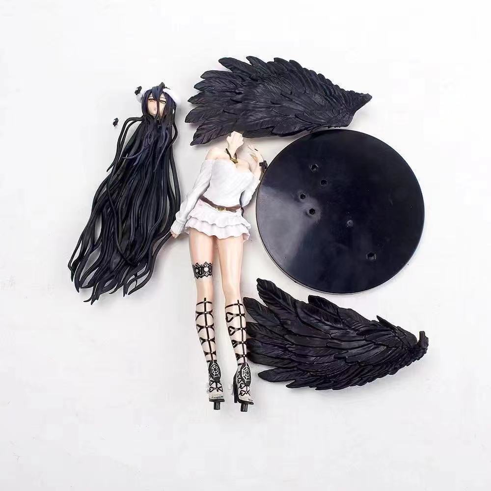 21 см аниме-фигурка Overlord Albedo So-Bin Overlord III Albedo, фигурка Albedo, фигурка Ainz Ooal, фигурка, игрушки