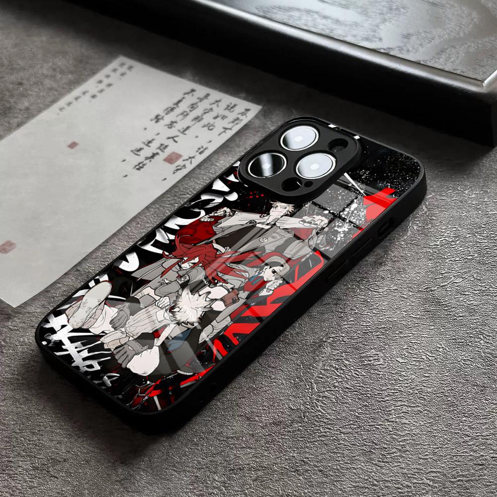 Аниме чехол для телефона Gachiakuta для iPhone 17 16 Pro Max 15 Plus 14 Pro 12 11 13 Mini X XR XS Max SE Стеклянная крышка