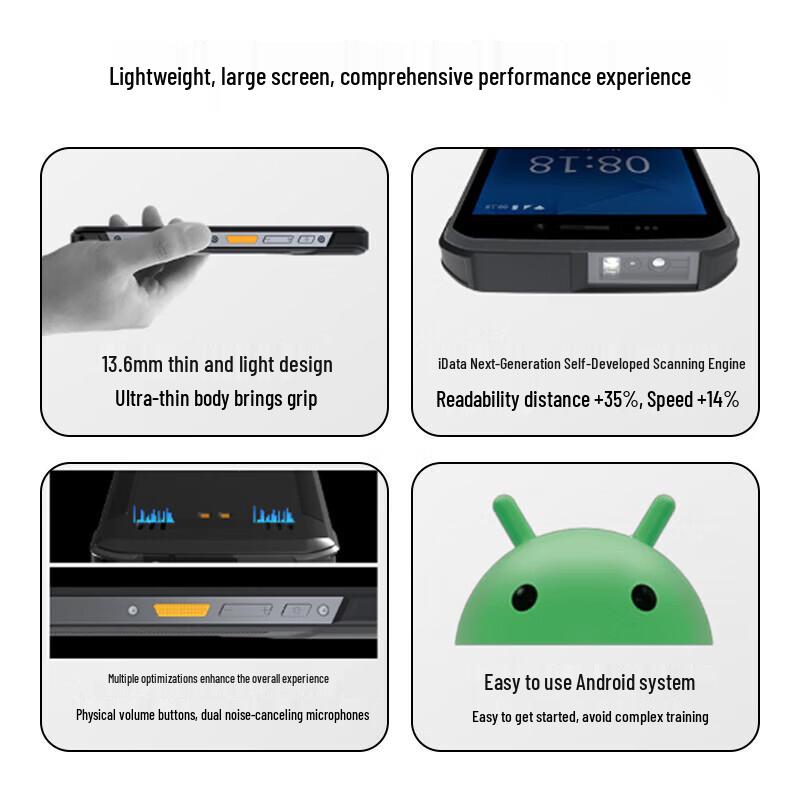 IData T1S-EX Взрывозащищенный мобильный терминал на Android