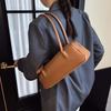Корейский стиль ПУ плечевая сумка большой вместимости текстурная сумка под мышкой французский багет сумочка повседневная