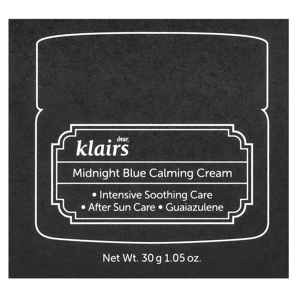 Klairs, Midnight Blue Calming Cream, 1 Oz (30 Ml)