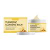 Очищающий бальзам с куркумой, средство для снятия макияжа, не стягивает кожу, глубоко очищает кожу, успокаивает и предотвращает раздражение, освежает и осветляет лицо 100 г