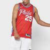 Nike Баскетбольная майка NBA Philadelphia 76ers с изображением Simmons Men Tops красная AT9812-658