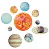 Luminous Solar System Themed Glowing Wall Sticker Home Decor for Children Room Bedroom Less Than Br More Than