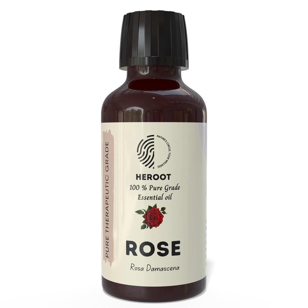 Rose 100% Pure Essential Oil Natural Therapeutic Grade Aromatherapy