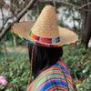 Унисекс Солнцезащитная шляпа 14см/22см/35см/43см Шляпа для защиты от солнца Мексиканская пляжная шляпа Мужская Женская Для улицы