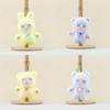 Bunny Transformative Plush Keychain Cartoon Dress Up Rabbit Toy And Keyring
