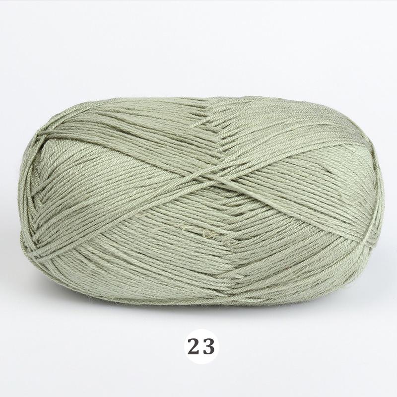 50g/Ball DIY Crochet Yarn Hand Woven Yarn Knitted Fabric Natural Bamboo Cotton Baby High Quality