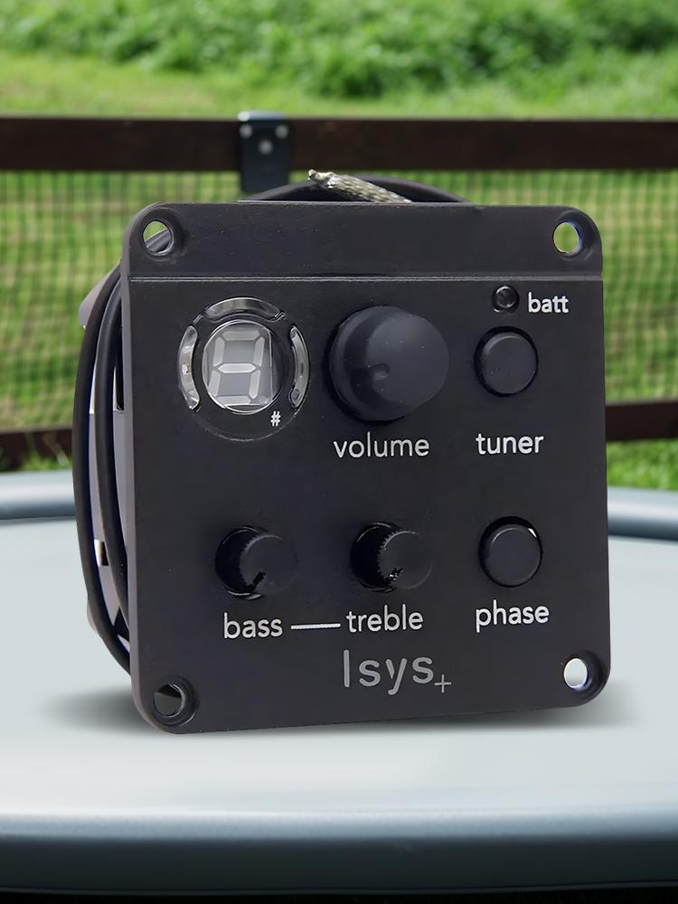 Piezo Pickup Acoustic Guitar Preamp Classic Acoustic Guitar EQ Tuner Piezo Pickup EQ Equalizer for Fishman ISYS+ Accessories