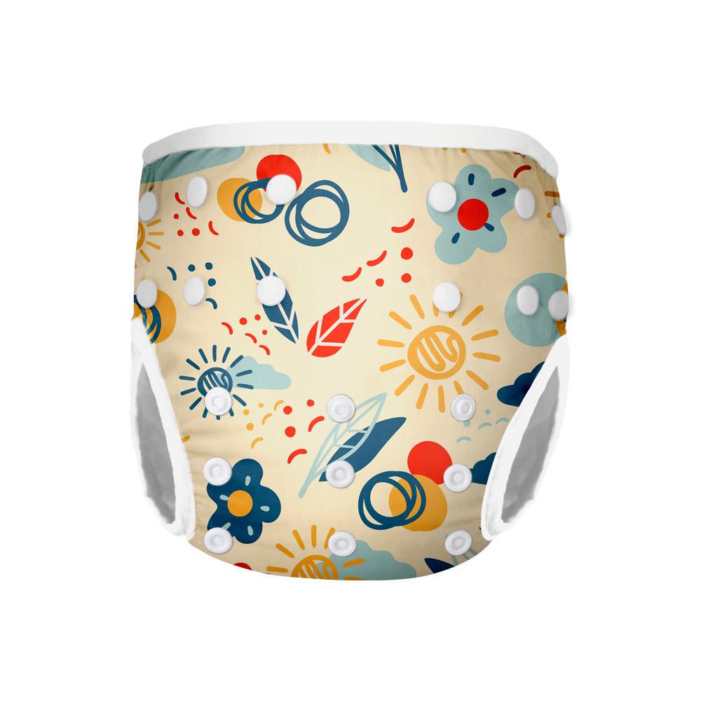 Infant Swimsuit for 1-3 Years: Ice Silk, Breathable, High-Elastic, Skin-Friendly, Leak-Proof Water Play Pants
