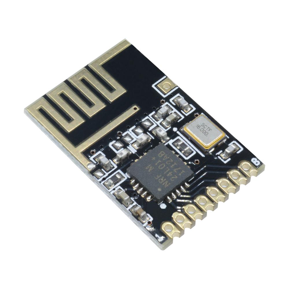Mini NRF24L01+ 2.4GHz SMD RF Wireless Transceiver Module Power SMD Receiver Transceiver Board Electronic Component Kit