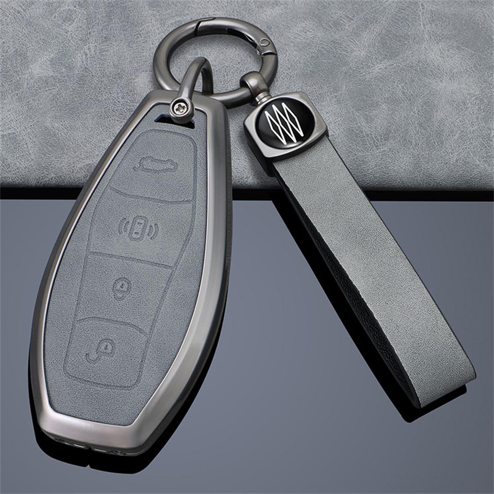 Высококачественный защитный чехол с 4 кнопками для автомобильного дистанционного ключа для FAW Hongqi H5 2021 2022 2023 Аксессуары для Hongqi H5