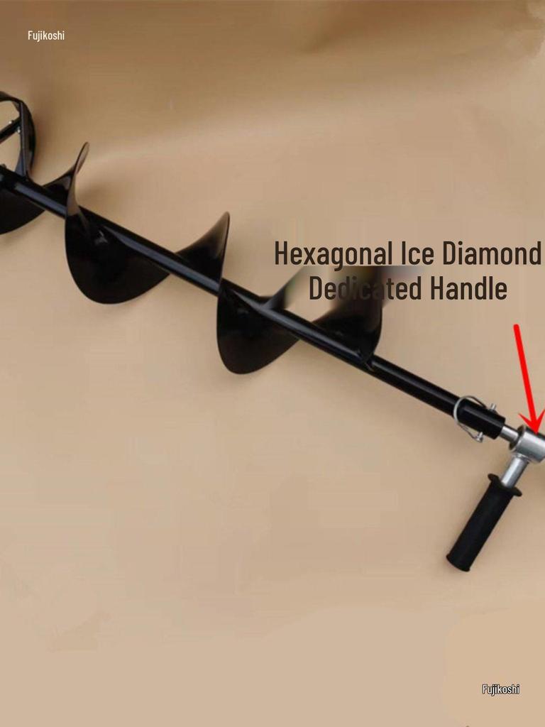 Аксессуары для ледобура: Электрическая дрель Шестигранный адаптер и Преобразователь с ручной рукояткой (18 мм/20 мм)