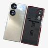 Задняя дверца аккумуляторного отсека для Honor 70, задняя крышка, корпус объектива камеры, клейкие детали для ремонта смартфона, новинка