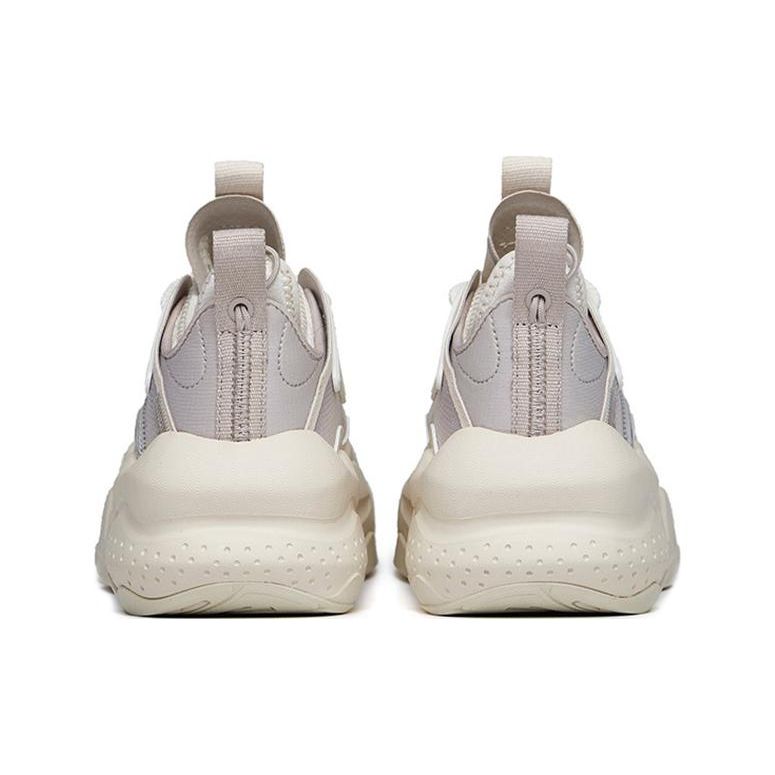 Anta Dominator Comfortable Casual Low-Top Sneakers Women Sneakers Gray White 122228080-3