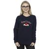 Disney Womens/Ladies Minnie Mouse Christmas Holly Sweatshirt